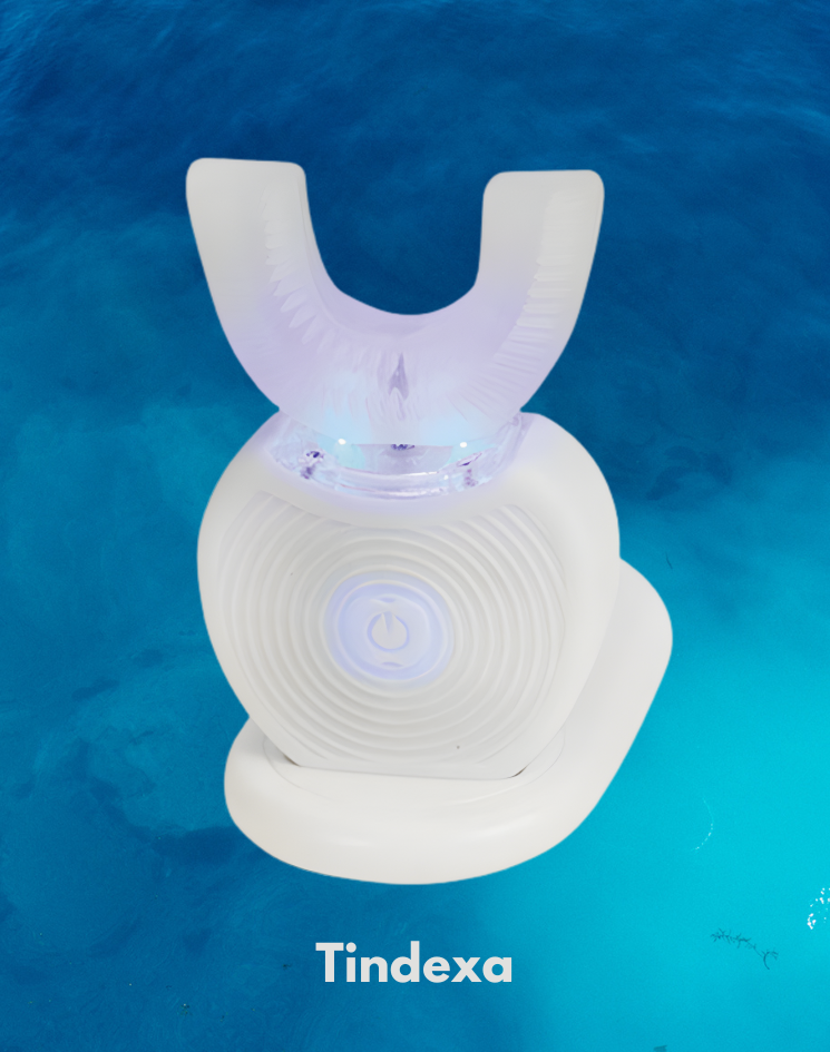 Cepillo dental eléctrico en forma de U